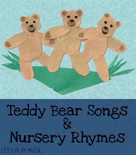 Teddy Bear Nursery Rhymes and Finger Plays - Let's Play Music