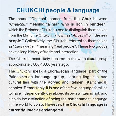 Indigenous People of the Arctic - Chukchi - Arctic Portal