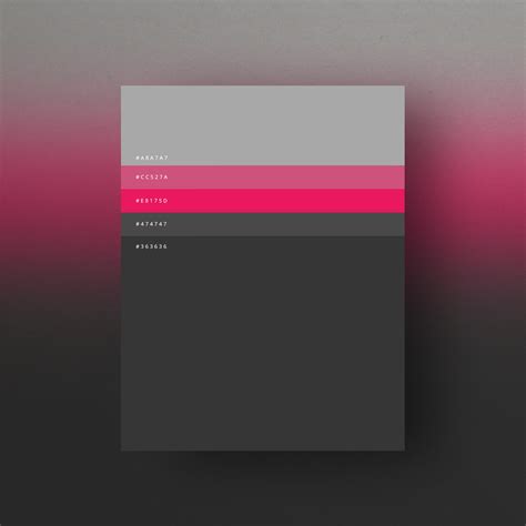 Minimal web color palettes/combination with hex code - 4 Ui Palette ...