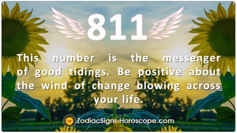 Angel Number 811 is the Messenger of Good Tidings | 811 Meaning