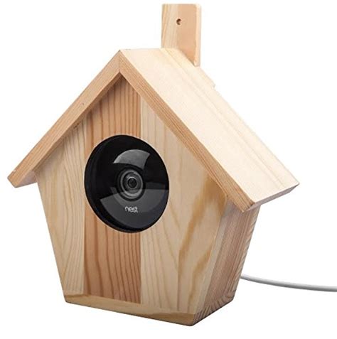 Buy Hidden Birdhouse Nest Cam Case - Weatherproof Outdoor Enclosure For Dropcam Pro, 100% Night ...