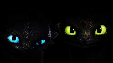 Toothless and Light Fury Dark Wallpaper 43143 - Baltana