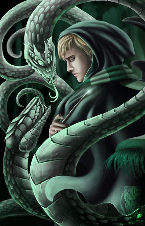 Slytherin | Draco Malfoy | by autlaw | As well as a misunderstood house, there are also ...