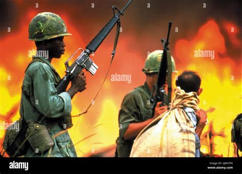 SOLDIERS IN VIETNAM, CASUALTIES OF WAR, 1989 Stock Photo - Alamy