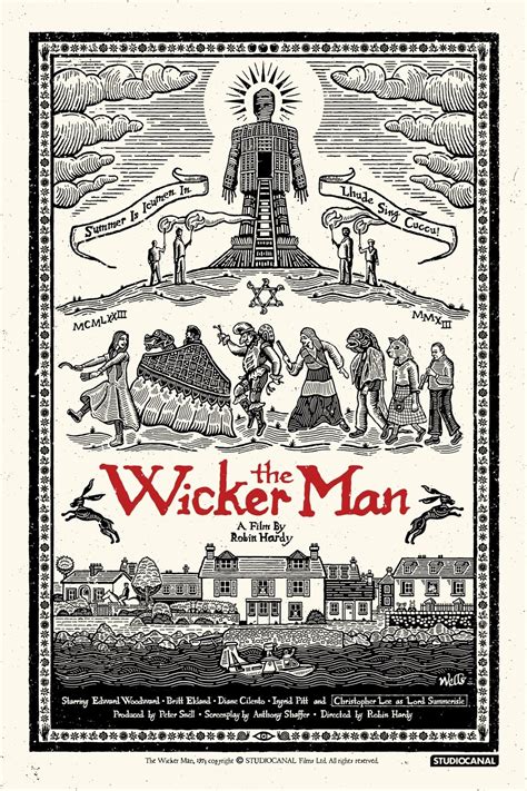 The Wicker Man (1973) [2400 × 3600] by Richard Wells : r/MoviePosterPorn