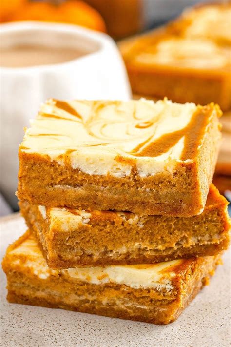 Pumpkin Cheesecake Bars | The Novice Chef