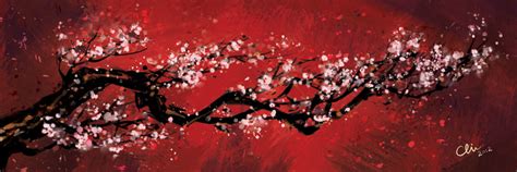 Free Cherry Blossom Art, Download Free Cherry Blossom Art png images ...