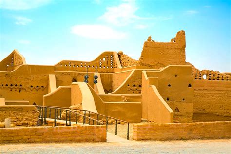 The Majestic Raoum Castle, Standing 1,000 Meters Above Najran, Saudi ...