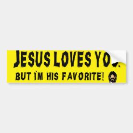 Funny Christian Bumper Stickers & Car Stickers | Zazzle CA