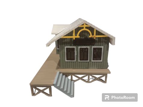 O Scale Train Station 1 — Print Station 3d