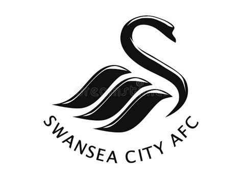 Swansea City AFC Logo editorial stock image. Illustration of logo ...