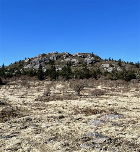 Massie Gap to Mount Rogers Summit at the Grayson Highlands State Park ...