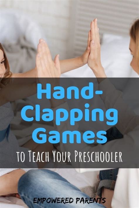 10 Fun Clapping Games for Kids in Preschool | Fun educational games, Clapping games, Learning ...