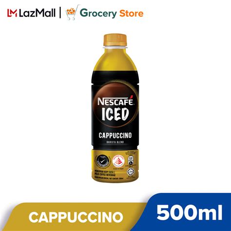 NESCAFE RTD Iced Cappuccino PET 500ml | Lazada