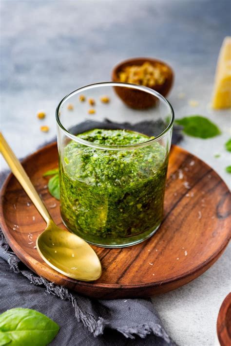 Classic Basil Pesto Sauce Recipe | Oh Sweet Basil