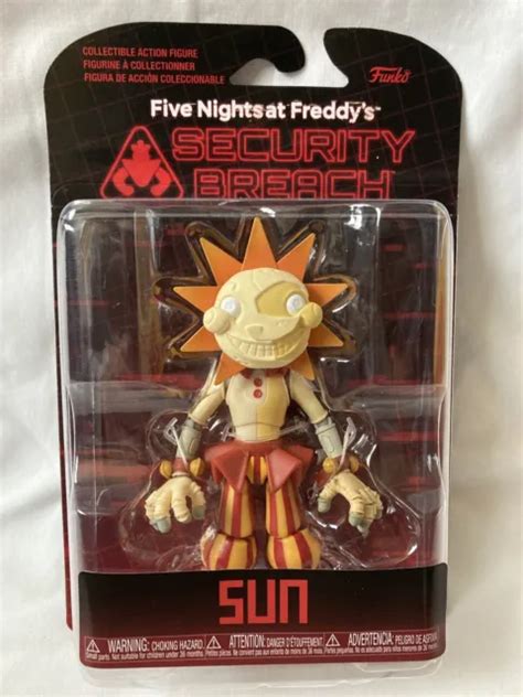 FUNKO FNAF FIVE Nights At Freddy's Security Breach Sun Actionfigur Neu ...