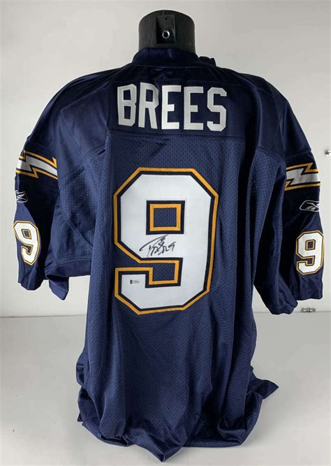 Lot Detail - Drew Brees Signed Rookie-Era Chargers Jersey (Beckett/BAS)