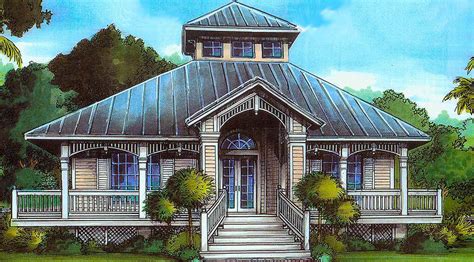 Florida Coastal Cracker - Coastal House Plans from Coastal Home Plans