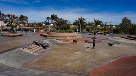 Encinitas Skate Plaza (aka Poods Skatepark) 2024 => STRAY ROCKET