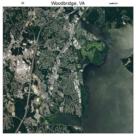 Aerial Photography Map of Woodbridge, VA Virginia