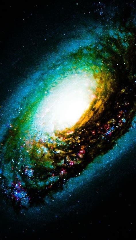 M64 The Black Eye Galaxy Hubble Palette Credit: NASA/Hubble, Color/Effects thedemon-hauntedworld ...