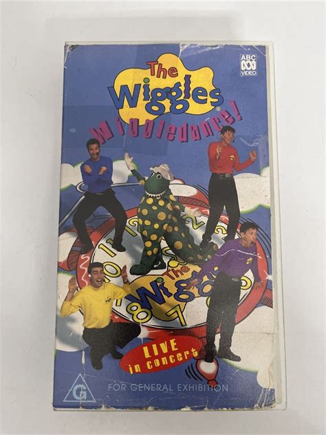 The Wiggles - Wiggledance Live In Concert VHS 1997 PAL – Retro Unit