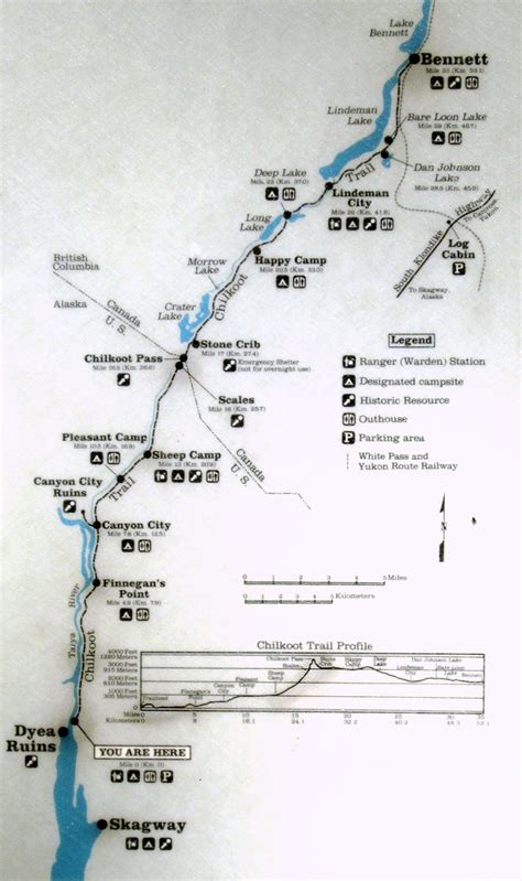 IMG_0742 Chilkoot Trail Map | From the park sign at the trai… | Flickr