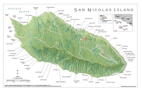 SAN NICOLAS ISLAND PLACE NAMES - Islapedia