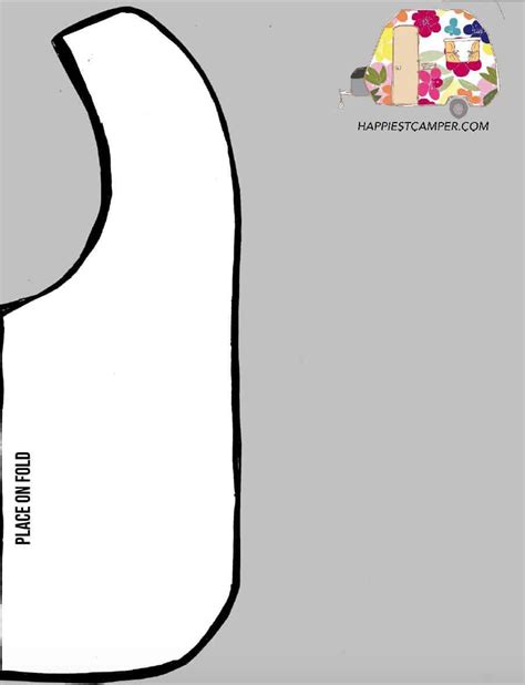 Free Printable Baby Bib Template - FREE PRINTABLE TEMPLATES