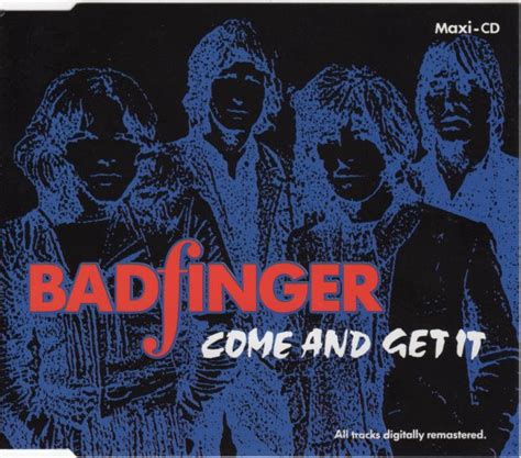 Badfinger – Come And Get It – CD (Maxi-Single, Remastered), 1992 [r6114818] | Discogs