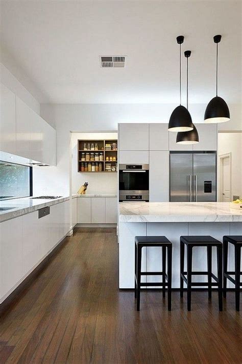 Modern Minimalist Kitchens That Will Make You Fall in Love - Abchomedecor | Modern kitchen ...
