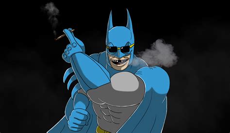 Batman Smoking Something Wonderful by drainzerhg on Newgrounds