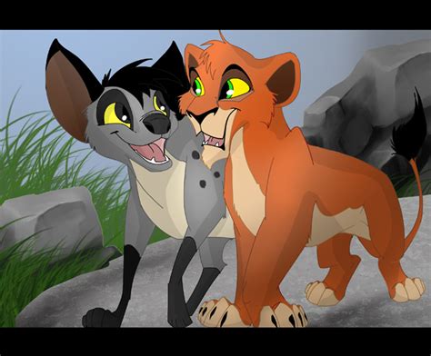 Young Shenzi and Scar - Hyenas from Lion King Fan Art (24914639) - Fanpop