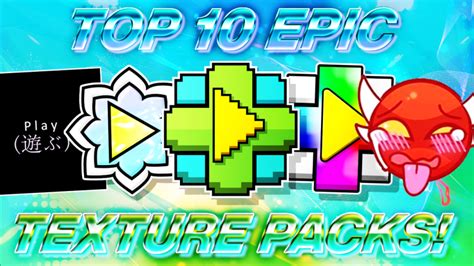 TOP 10 EPIC TEXTURE PACKS! FOR GEOMETRY DASH 2.11 [#14] – Geometry Dash ...