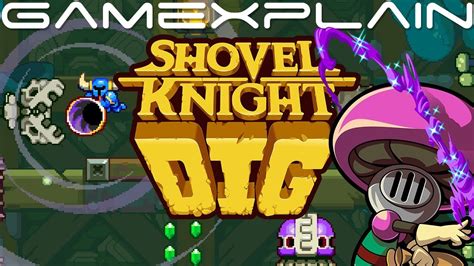 Shovel Knight Dig DIRECT FEED Demo Gameplay (Nintendo Switch) - YouTube