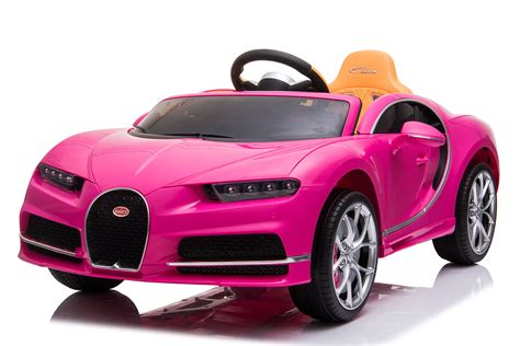 Uenjoy 12V Licensed Bugatti Chiron Kids Ride On Car Battery Operated Electric Cars - Walmart.com ...