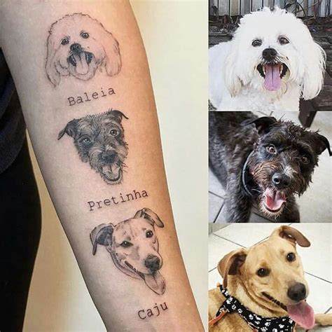 Facebook Tattoo Gang | Pawprint tattoo, Small tattoos, Dog portrait tattoo