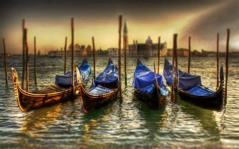 Gondolas At Sunset Wallpapers - Wallpaper Cave