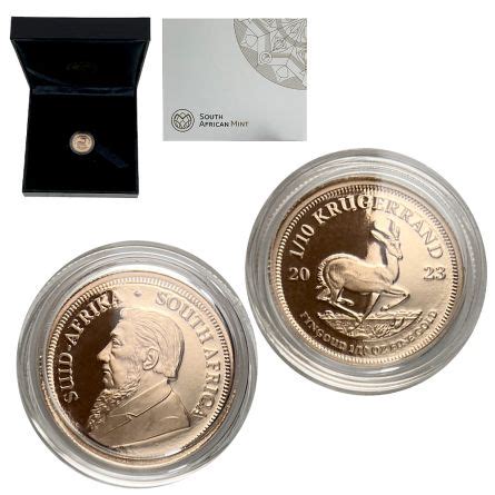 2023 1/10oz Proof Gold Krugerrand Coin | US Coins | Csnmint.com