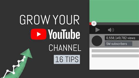 YouTube Channel Growth - 16 Hot Tips How to Grow Your Channel | tubics