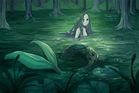 Swamp Mermaid by LunetesLovizio on DeviantArt