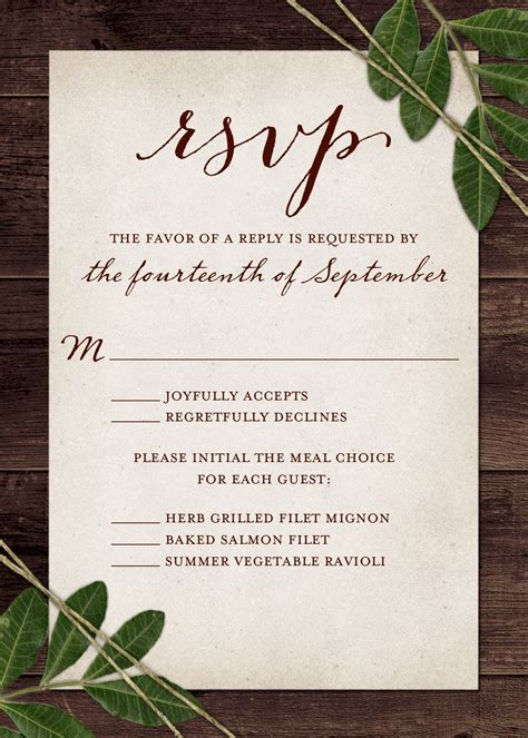 Wedding RSVP Wording and Card Etiquette 2019 | Shutterfly | Wedding ...