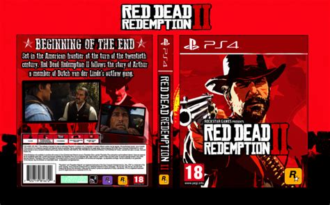 Red Dead Redemption 2 PlayStation 4 Box Art Cover by Maxhunter24