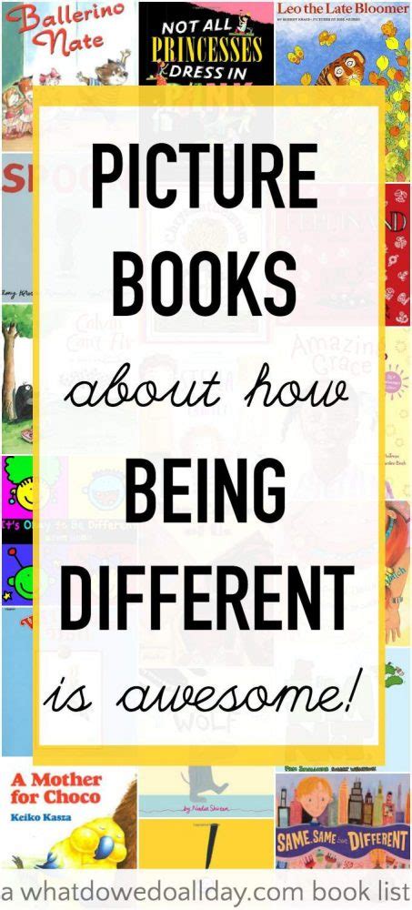 Boost Self-Esteem with Children's Books about Being Different