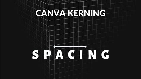 Canva Kerning - Canva Templates