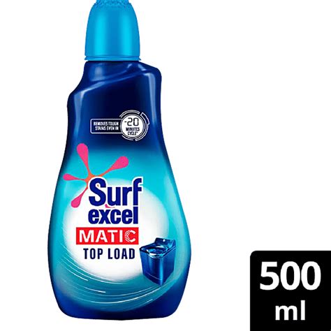 Buy Surf Excel Liquid Detergent Matic Top Load 500 Ml Online At Best ...