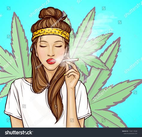 170 Smoke Weed Art Lady Images, Stock Photos & Vectors | Shutterstock