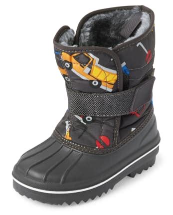 Toddler Boys Snow Boots - CHRCOALSKY | The Children's Place