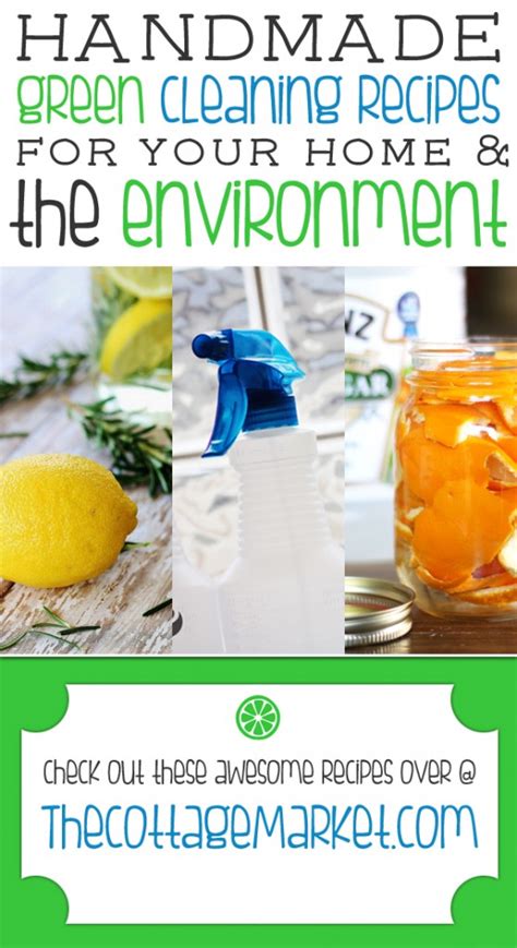 11 Handmade Green Cleaning Recipes for Your Home and the Environment ...