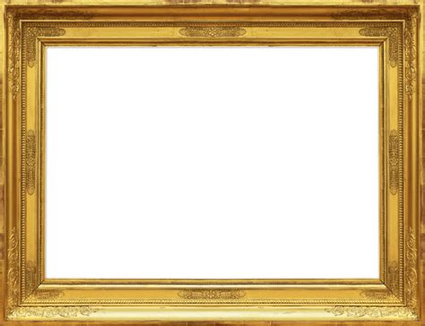 Gold Luxury Frame PNG Free